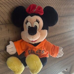 Disney Black and Yellow Plush Toy